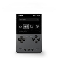 Trimui Brick Hammer Handheld Game Console 3.2 Inch 1024*768 IPS Screen 3000mAh Metal Open Source Retro Game Machine Gifts