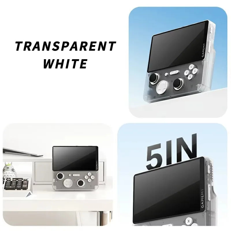 E5 PLUS Handheld Game Console Portable Players Android Dual System 2+16gb 5 inch HD IPS Screen Wifi Retro Video Game Machine