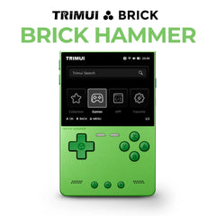 Trimui Brick Hammer Handheld Game Console 3.2 Inch 1024*768 IPS Screen 3000mAh Metal Open Source Retro Game Machine Gifts